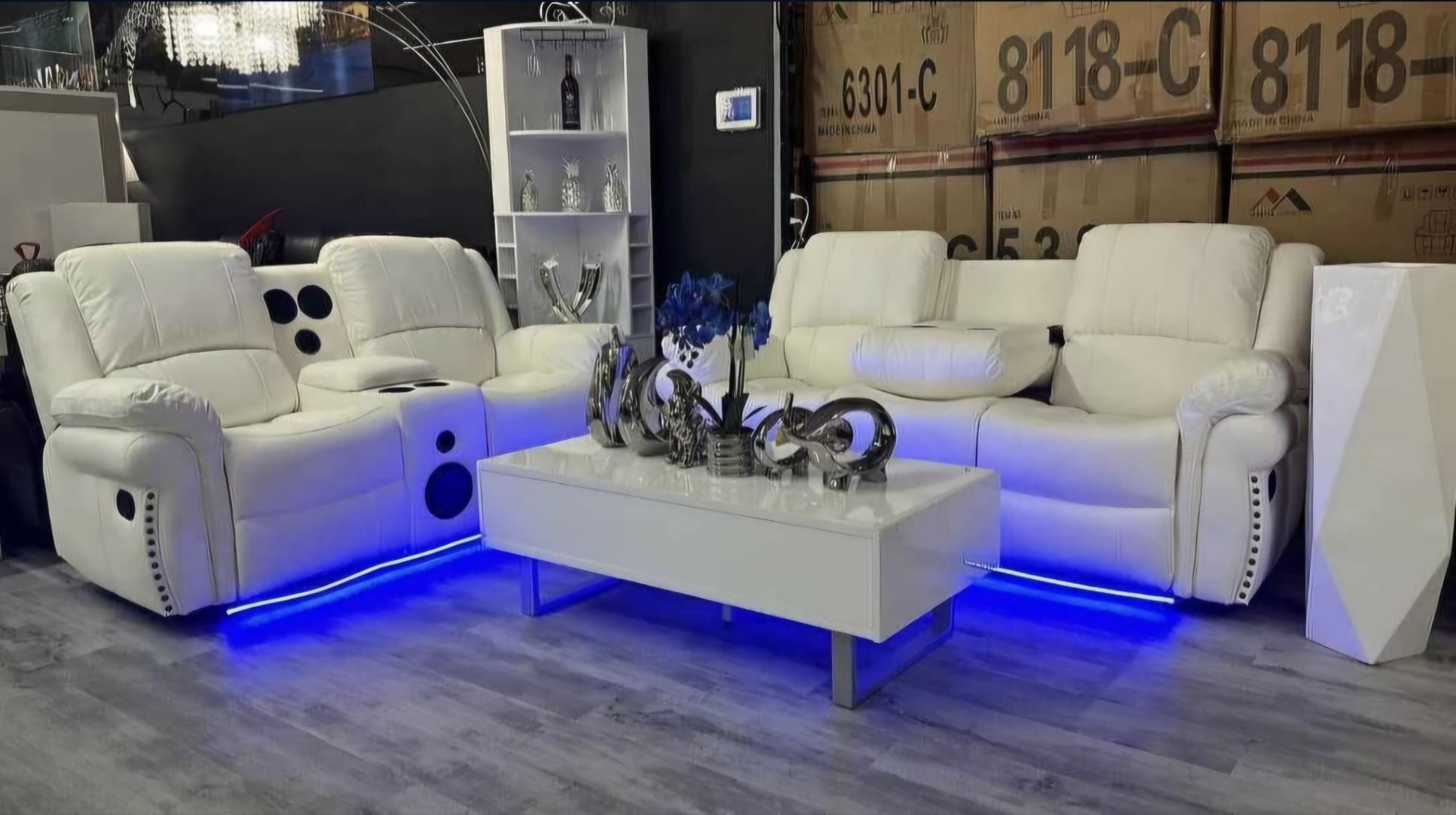 Reclining Sofa And Loveseat 