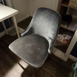 Velvet chair 