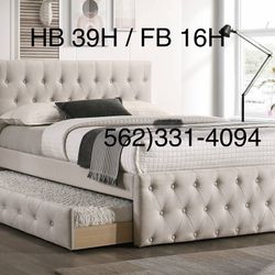 New Trundle Full/Twin W/Both New Mattresses 