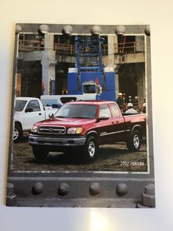 2002 Tundra Sales Brochure