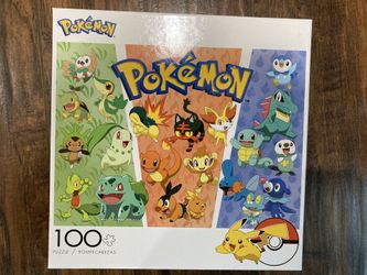 Pokémon 100 piece puzzle