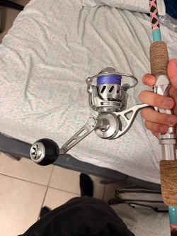 Van Staal (VR125) on a 8’6 Custom Rod