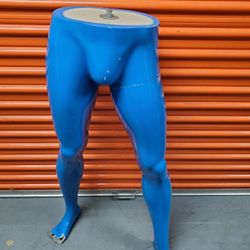 Blue Mannequin Legs/Lower Body 