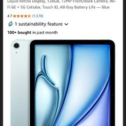 Apple iPad Air 11-inch (M2) WiFi + Cellular 128 GB