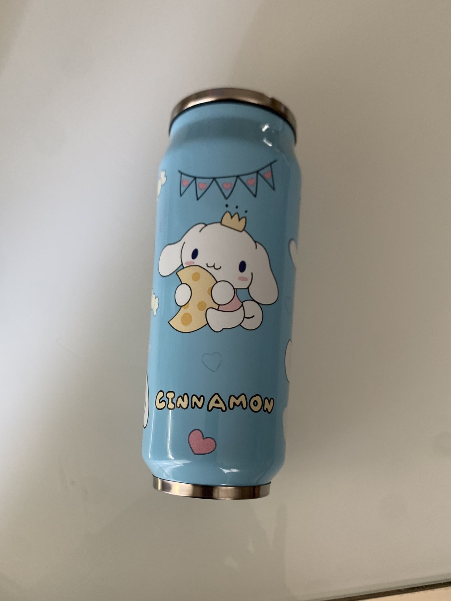 Steel cup for cold or hot