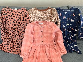 5T Long Sleeve Dresses