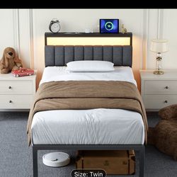 New in Box Twin Size Bed Frame