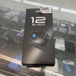 12 Black Go Pro 
