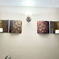 Wall Decor With Candles 