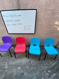 Kids school lifetime chairs