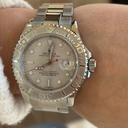 Yacht-Master Platinum Silver Dial 