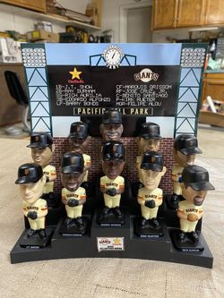 2003 San Francisco Giants Carls Jr Collectors Series Bobbleheads