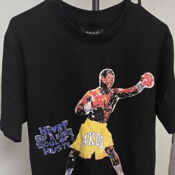 MENS 100% AUTHENTIC Akoo T-SHIRT SIZE M & Color Black