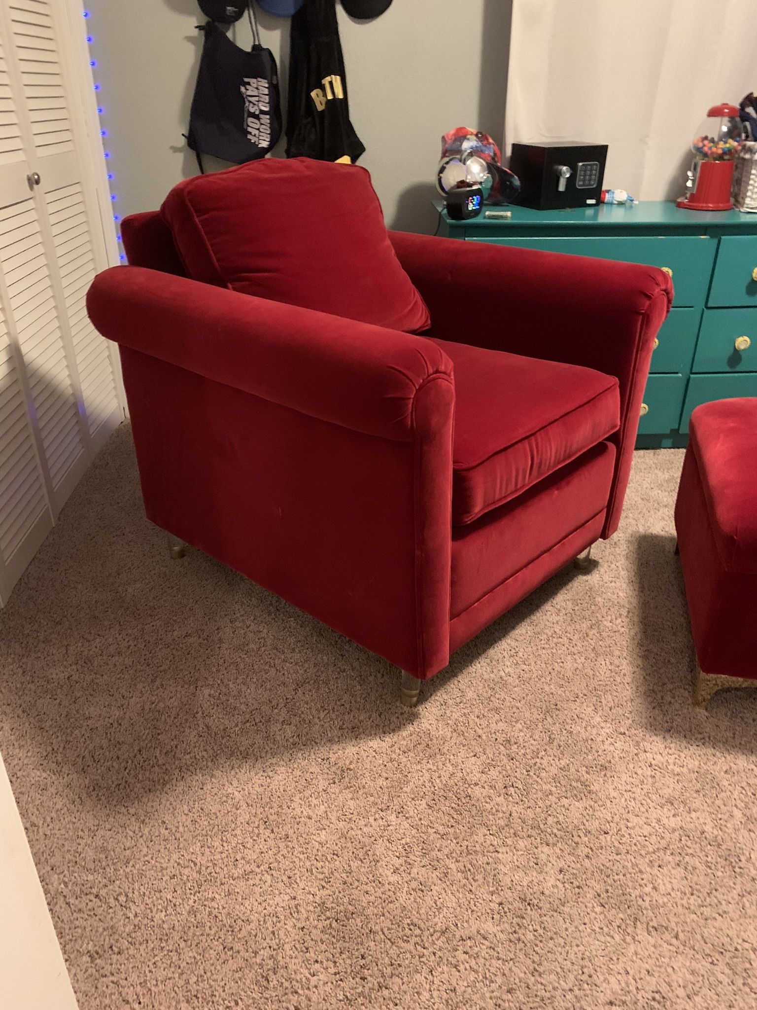 Chair & Ottoman