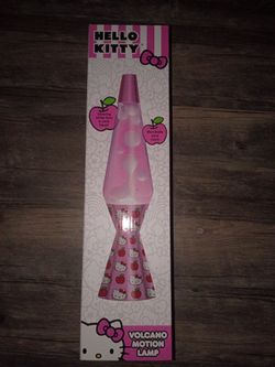 Brand new Hello kitty lava lamp (pink)
