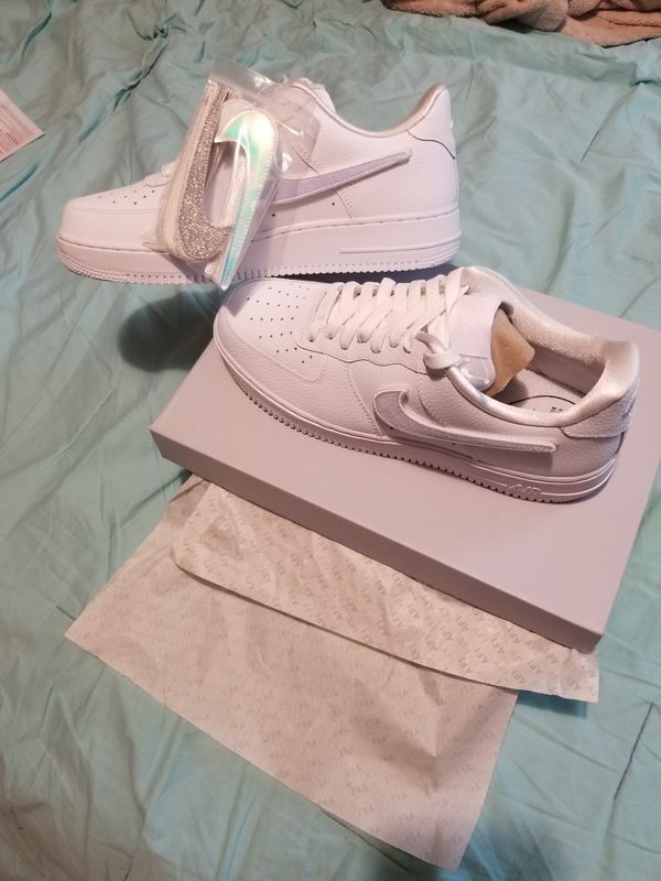 New Nike Air Force One 1 100 swoosh pack size 12w / men for New Nike Air Force One 1 100 swoosh pack size 12w / men for