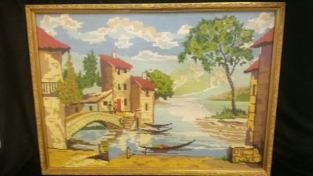 Old Cross Stitch Picture