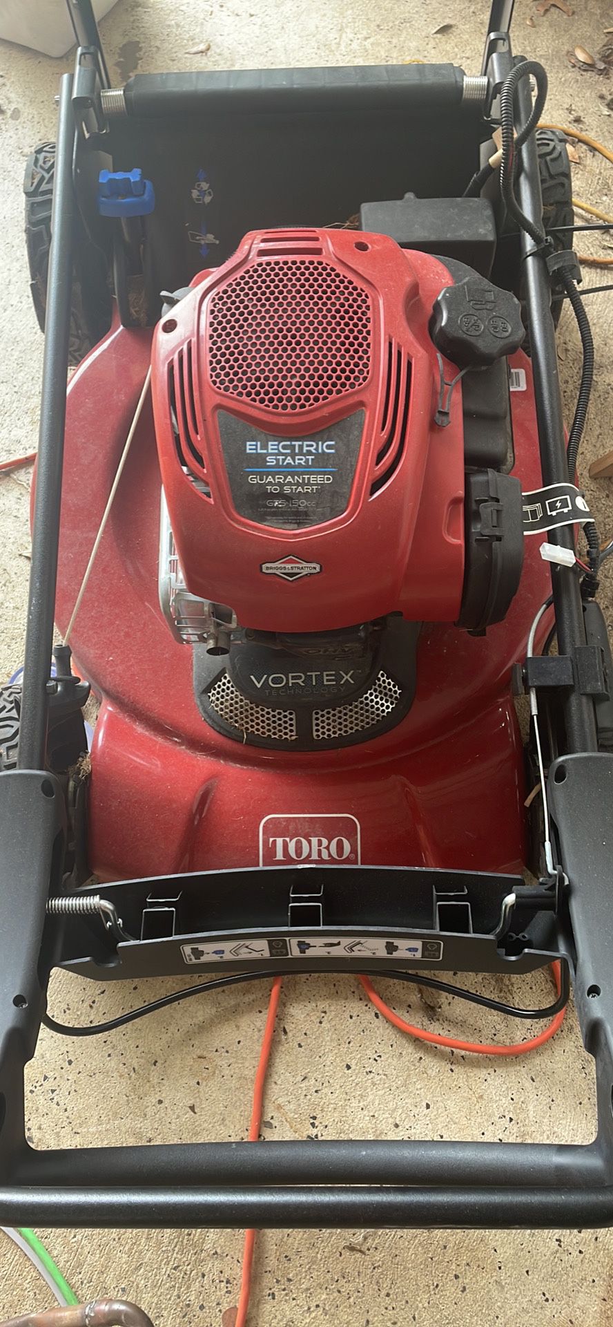 Toro - Electric Start Mower 125cc