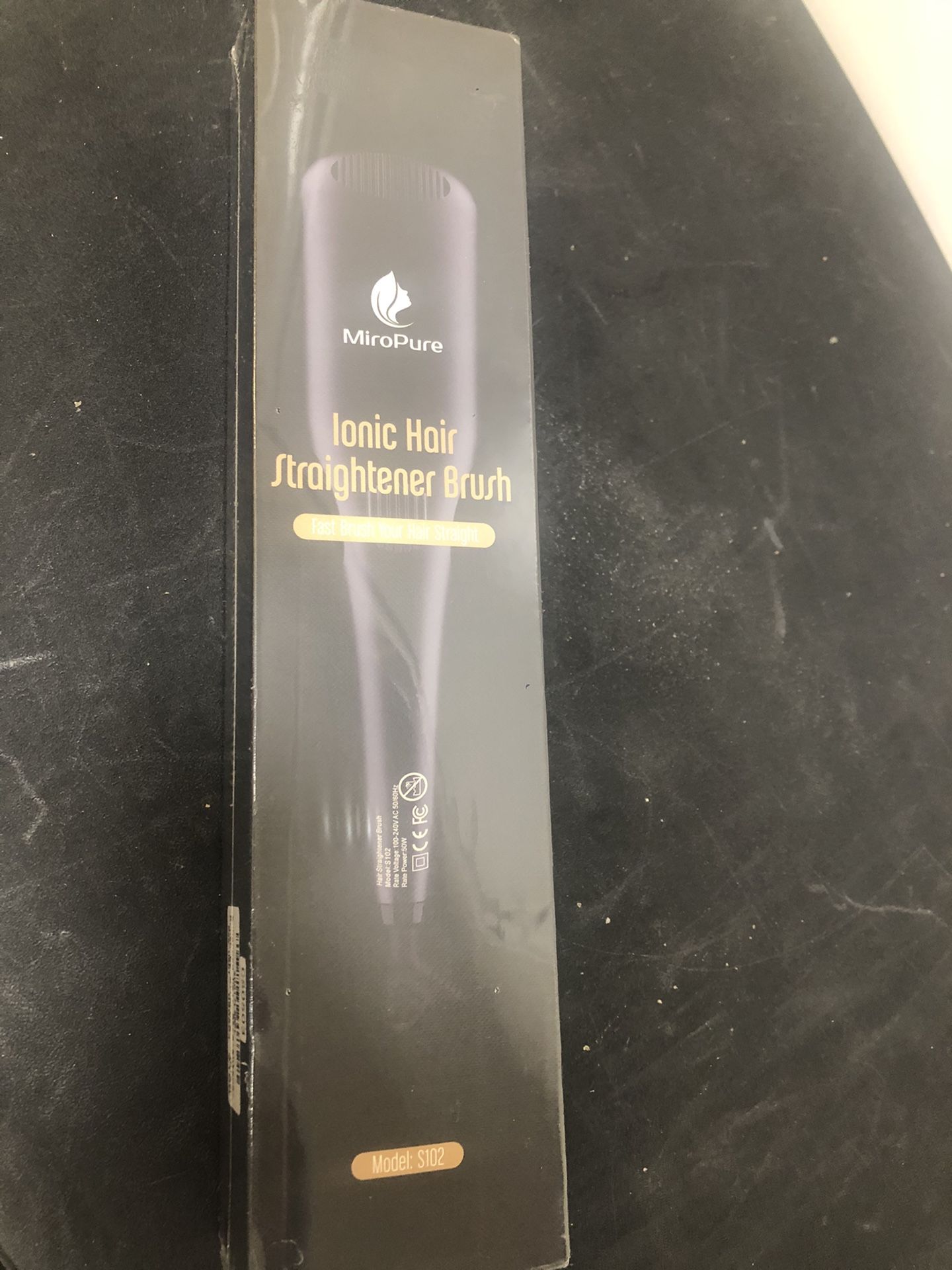 Ionic Hair Straightener Brush New