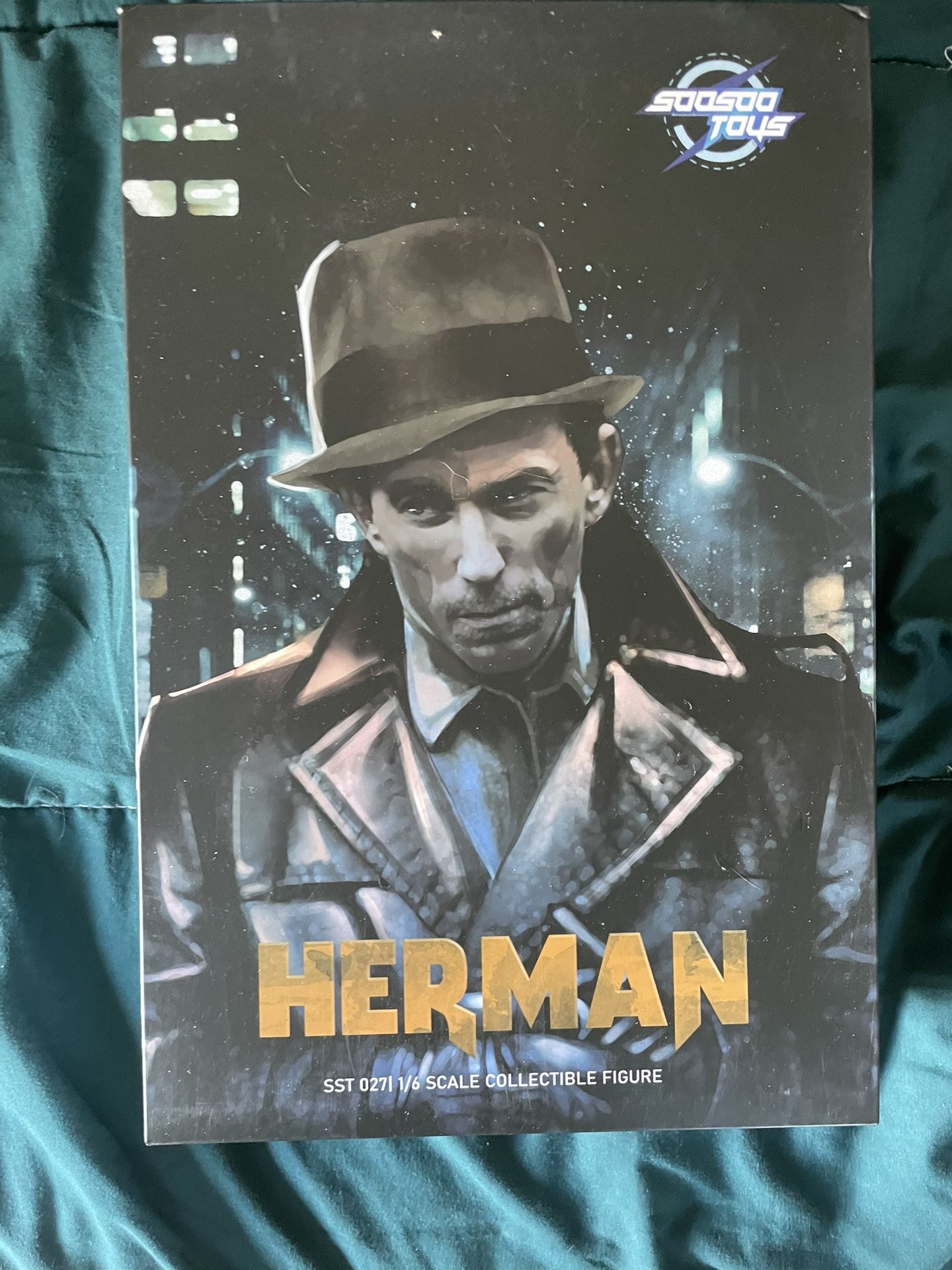 Soosoo Herman Rorschach 1/6 Scale Watchmen Figure 