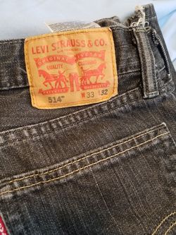 Men's Levis 514 33 x 32