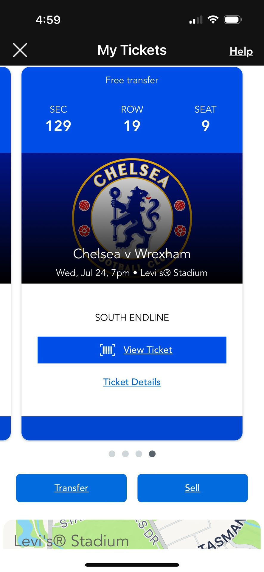 WREXHAM V. CHEALSEA @ LEVI’S STADIUM JULY 24th @ 7PM