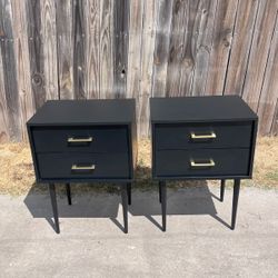 Set of nightstands 21”W x 16”D  x 28”H