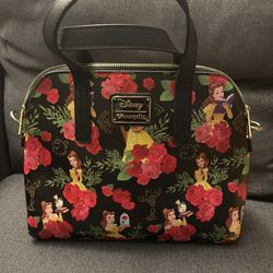 Disney Loungefly Bag - Beauty And The Beast - Belle Floral