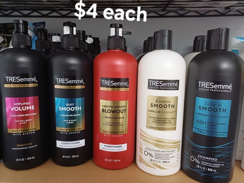 Tressemme Shampoo Or Conditioner $4 Each 