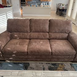Italian Leather Couch