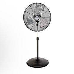 Hurricane Pro High-Velocity Oscillating Metal Stand Fan w/ 3-Speed Setting, 20"
