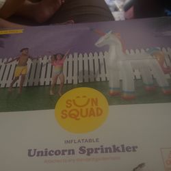 Unicorn Sprinkler
