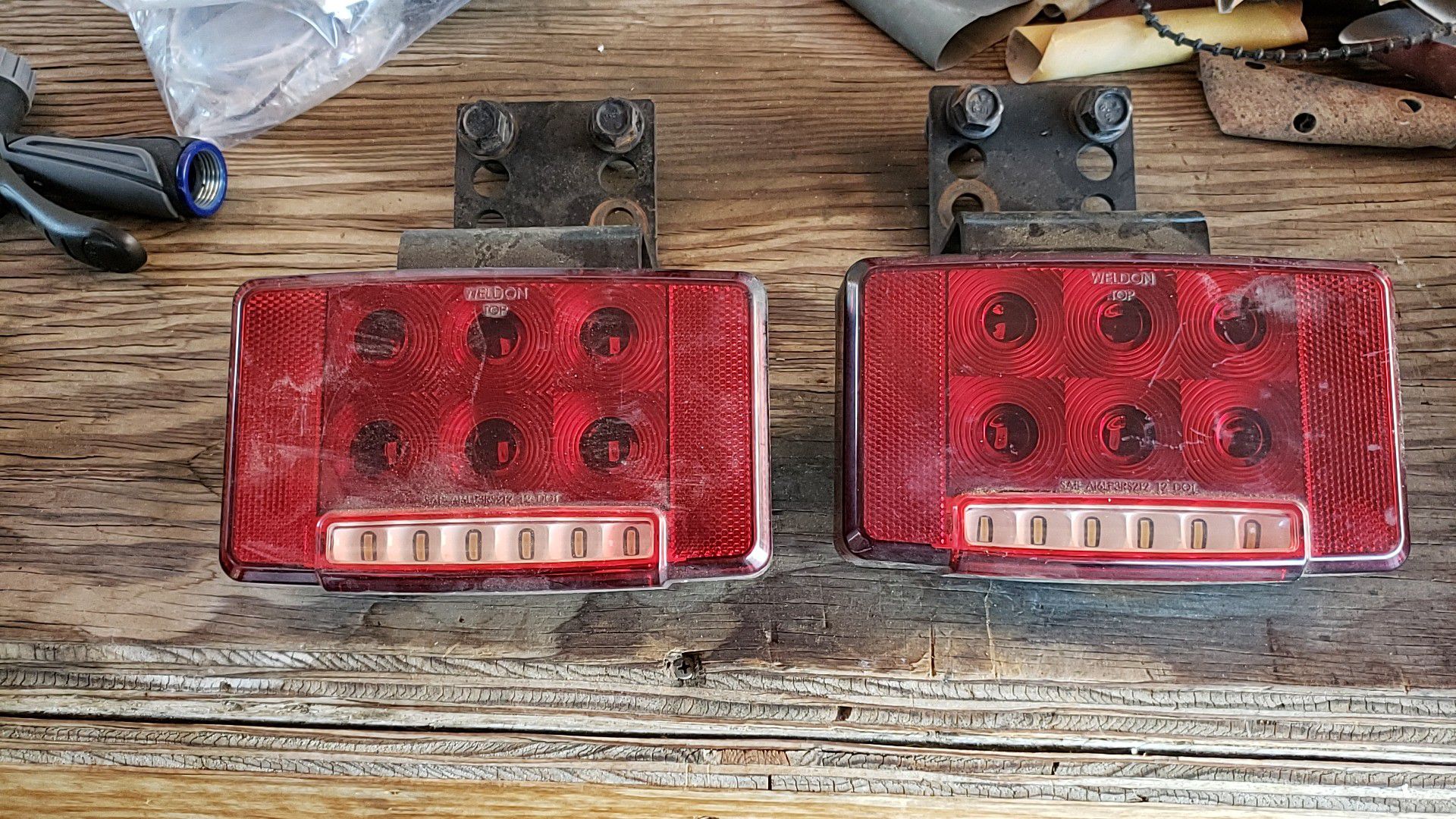 LED lights for truck trailer or utility vehicle