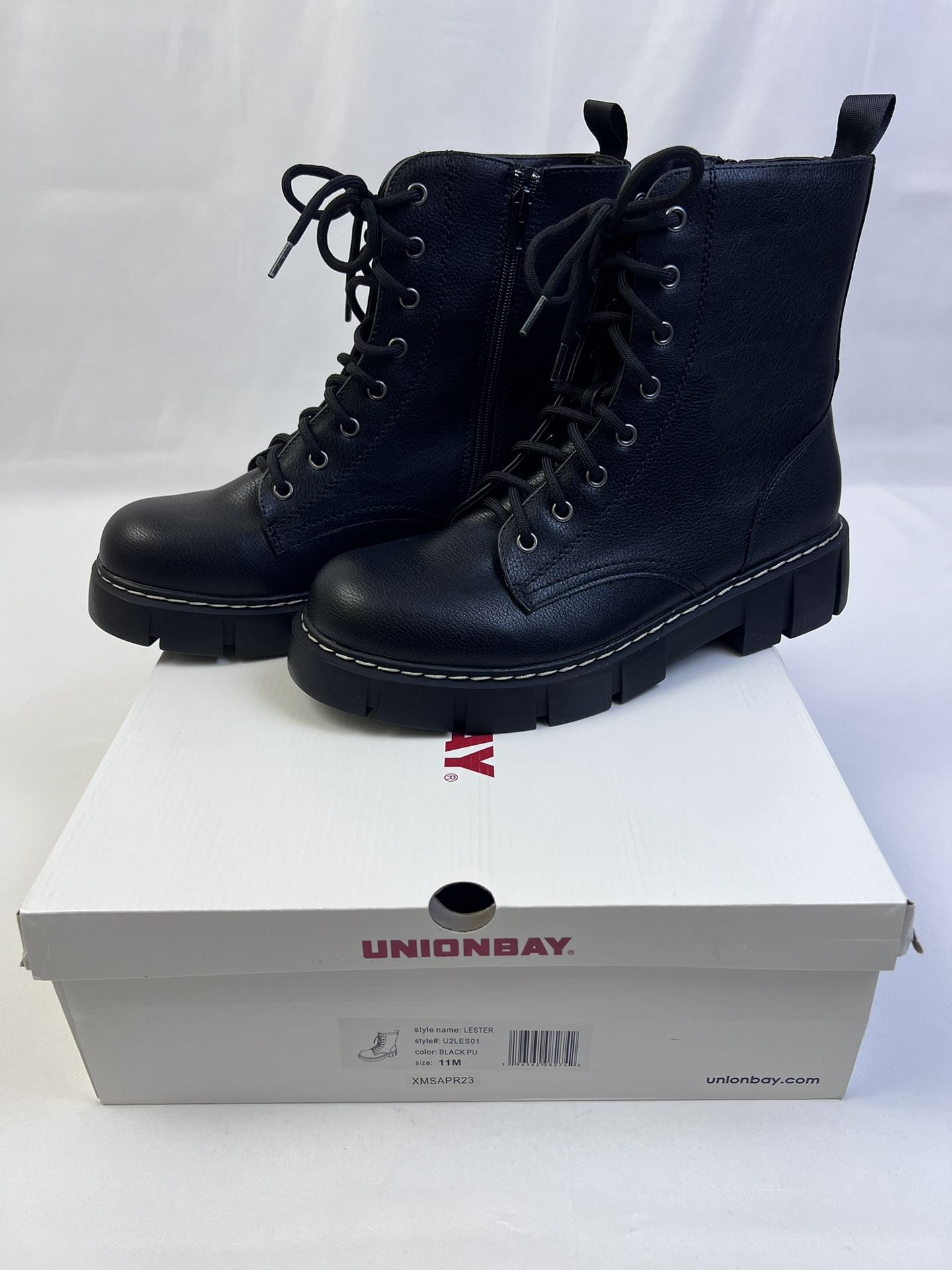 Unionbay Women’s Hayden-2 Fashion Black Boot Size 11 Medium 