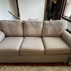 Gray Art Van Couch