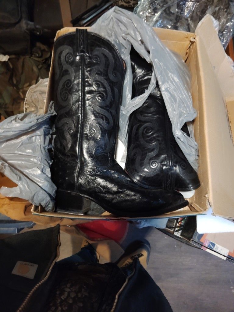 Ostrich Boots Women's