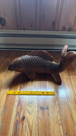 Wood Carving  Fish