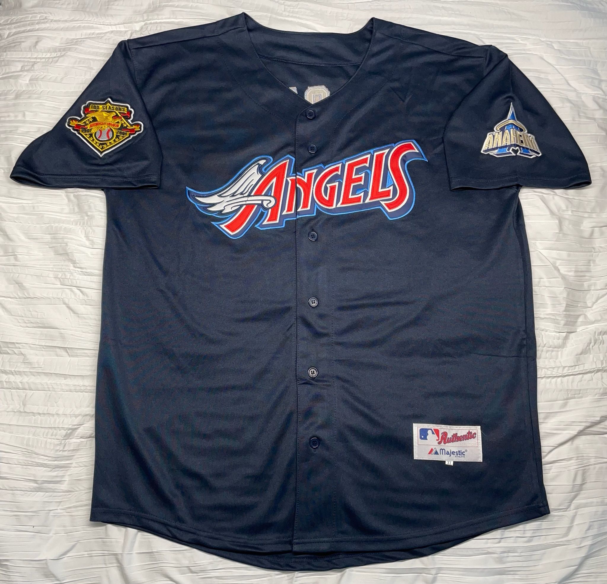 Angels Throwback Jersey Navy