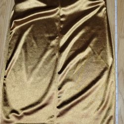 Gold Dress Size L New 