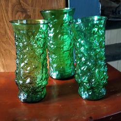 Vintage Brody Glass Vases 