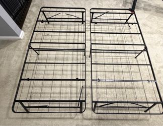 King Size Metal Folding Platform Bed Frame