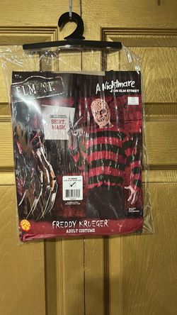 Freddy Krueger XL Adult Costume NEW