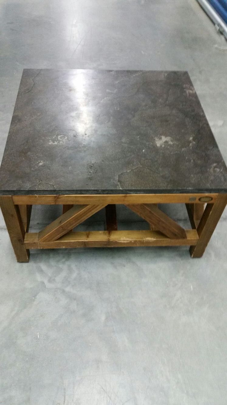 Arhaus Holden 32 inch square coffee table