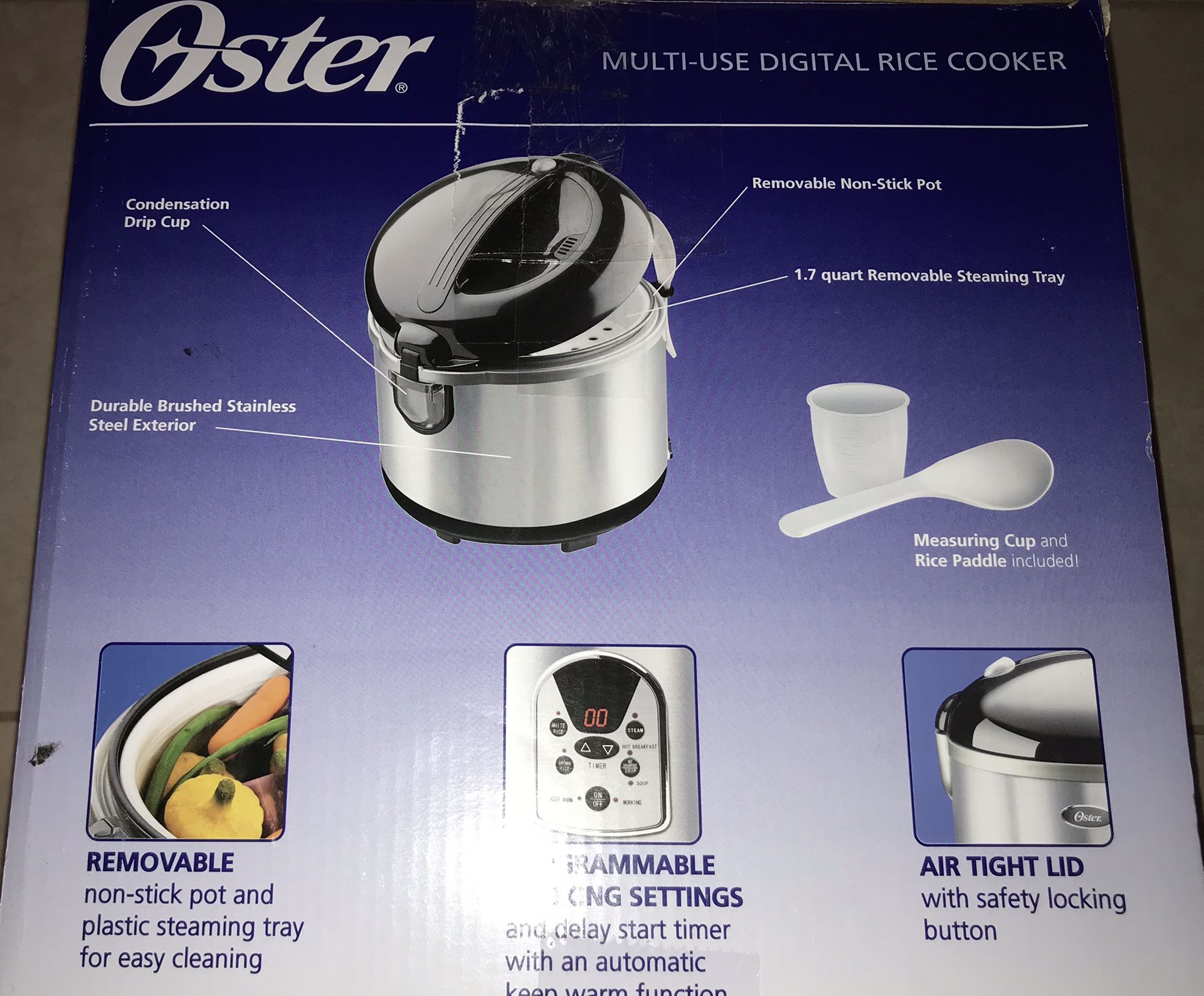 Oster Rice Cooker In A Very Good Condition for Sale in Humble, TX