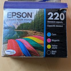 NEW IN BOX, EPSON 220 INK CARTRIDGES