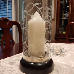 Crate & Barrell pillar or taper candle holder