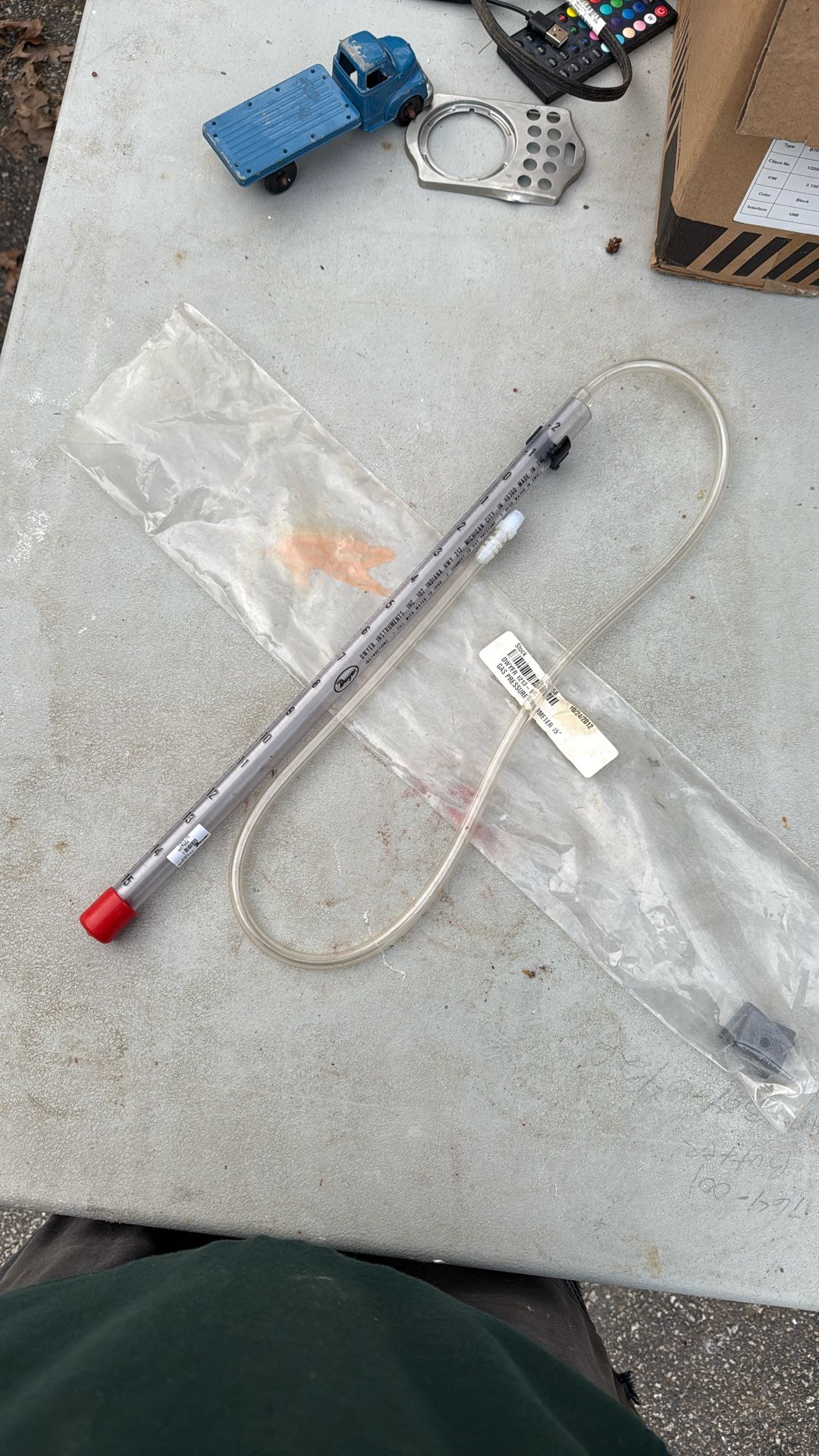 Gas Pressure Manometer