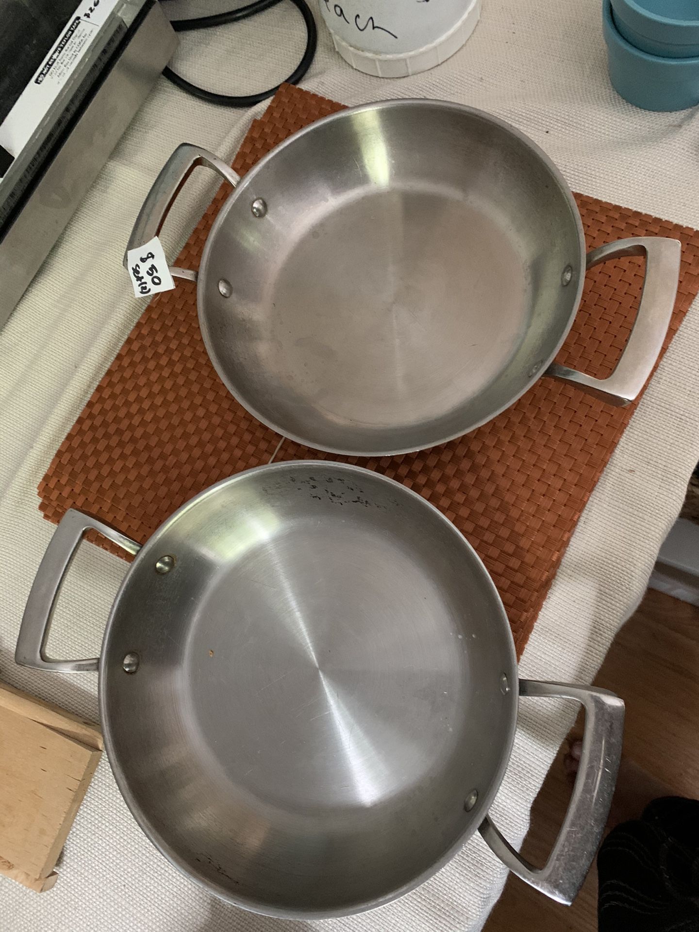 Price Drop | Thermalloy Brown Foodservice Pans | Set of 2 | Restaurant Quality