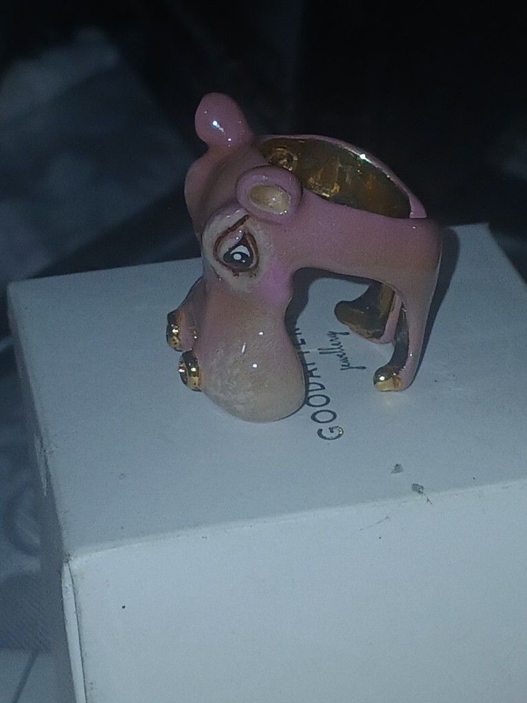 Happy Hippo Ring