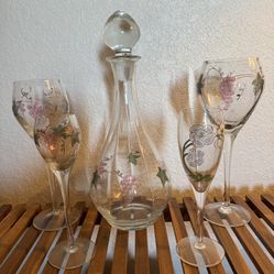 Wine Decanter And Glasses